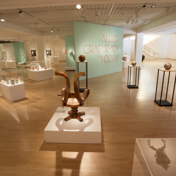 Installation view of the Exhibition Allied Craftsmen Today